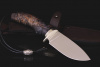 Нож "Заяц" 95х18, рукоять карельская береза.