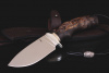 Нож "Заяц" 95х18, рукоять карельская береза.
